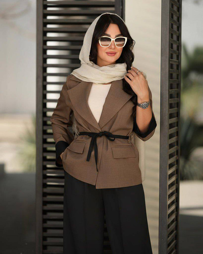 نمای نزدیک کت مدل صبا