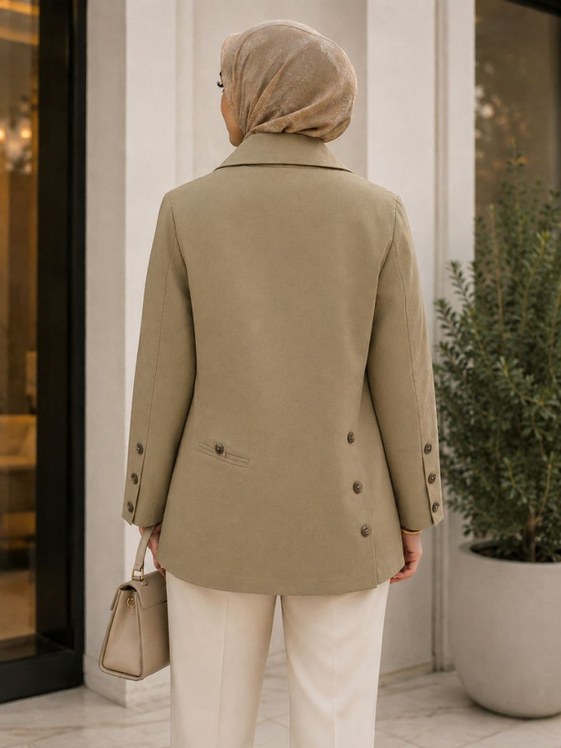 جزئیات دوخت کت مدل الی