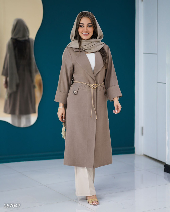 مانتو یقه انگلیسی زنانه
